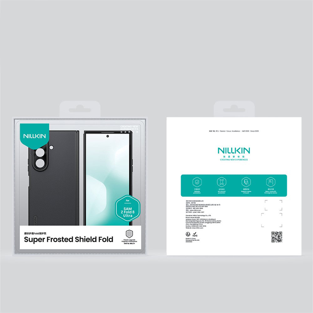 Etui MagSafe do Samsung Galaxy Z Fold8 Ultra F976, Nillkin, Super Frosted Shield, Czarny