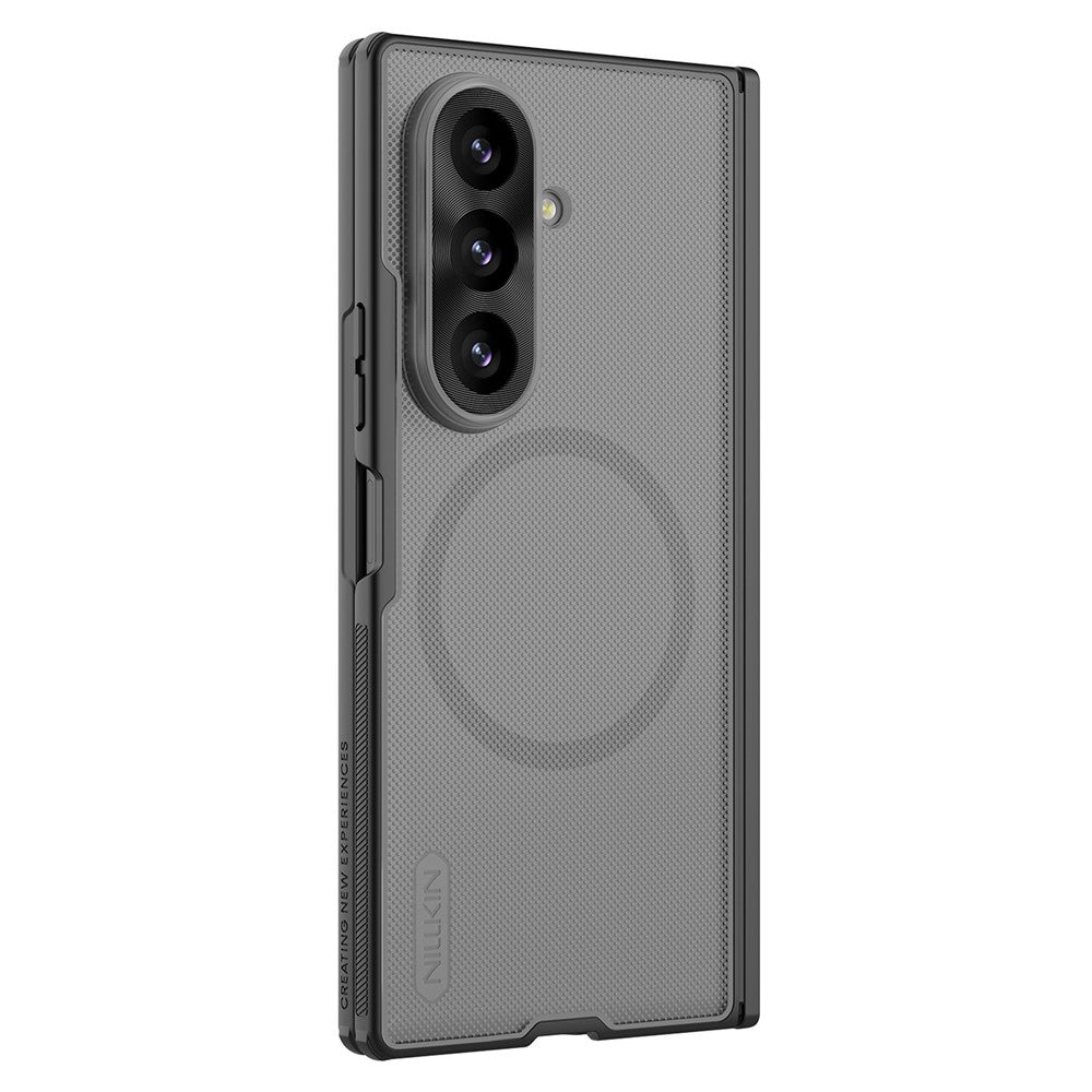 Etui MagSafe do Samsung Galaxy Z Fold8 Ultra F976, Nillkin, Super Frosted Shield, Czarna Przezroczysta