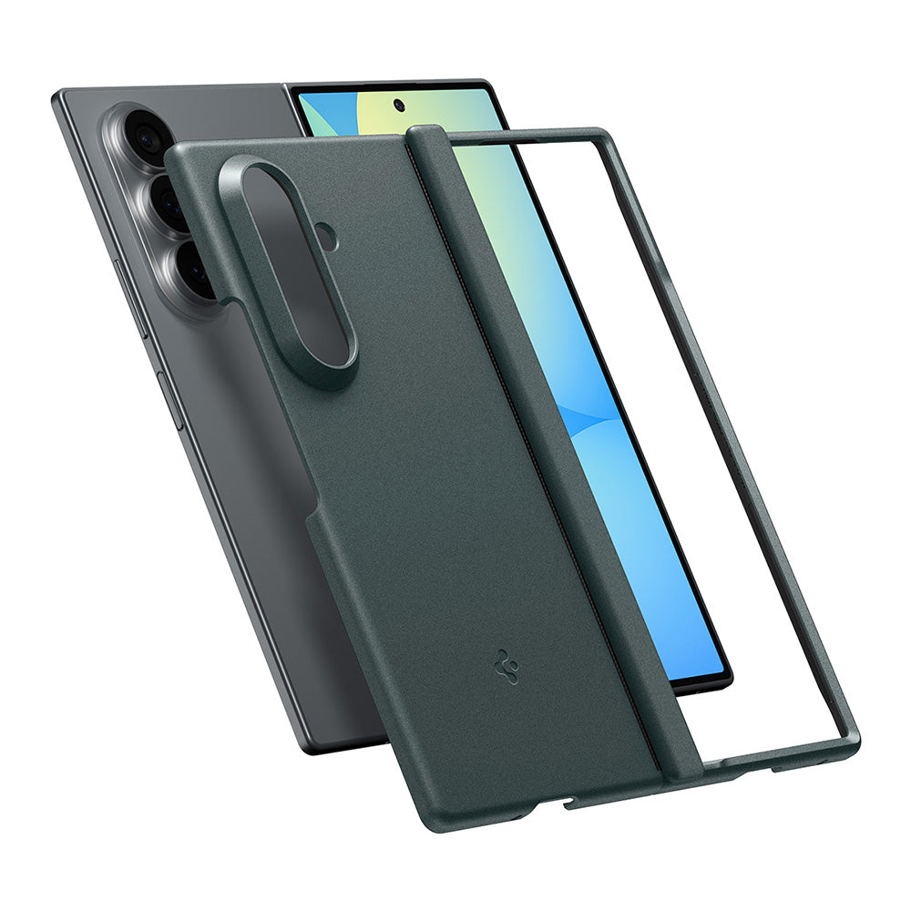 Etui MagSafe do Samsung Galaxy Z Fold8 Ultra F976, Spigen, Air Fit Pro, Zielony ACS11493