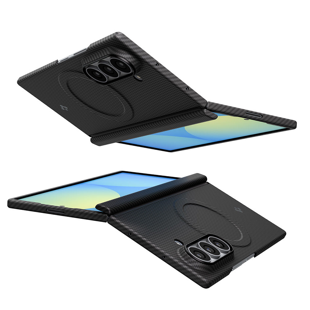 Etui MagSafe do Samsung Galaxy Z Fold8 Ultra F976, Spigen, Air Skin, czarne ACS11510