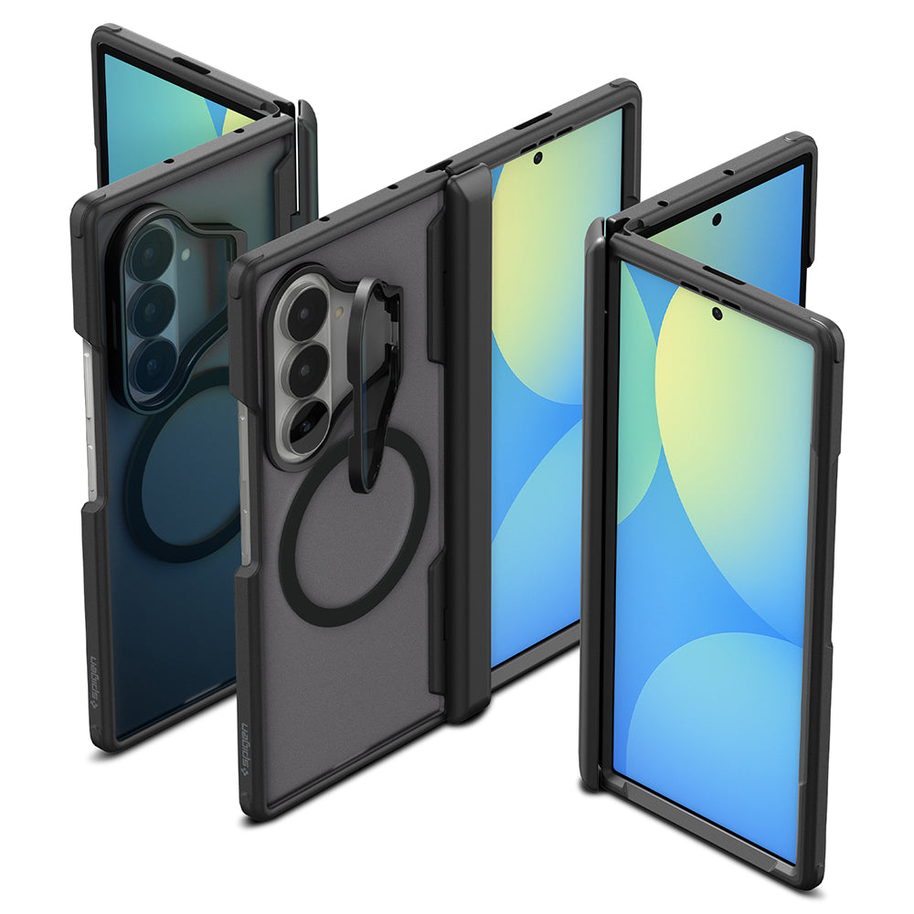 Etui MagSafe do Samsung Galaxy Z Fold8 Ultra F976, Spigen, Optik Armor Pro, czarne ACS11500