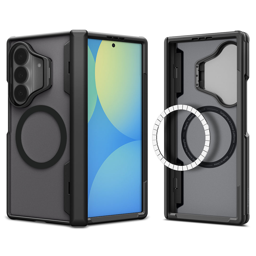 Etui MagSafe do Samsung Galaxy Z Fold8 Ultra F976, Spigen, Optik Armor Pro, czarne ACS11500