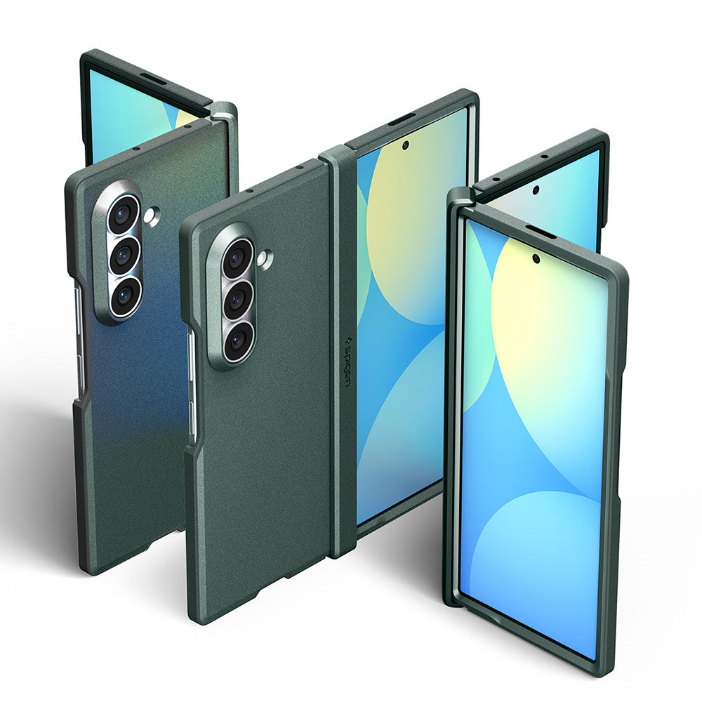 Etui MagSafe do Samsung Galaxy Z Fold8 Ultra F976, Spigen, Tough Armor Pro, Zielony ACS11851