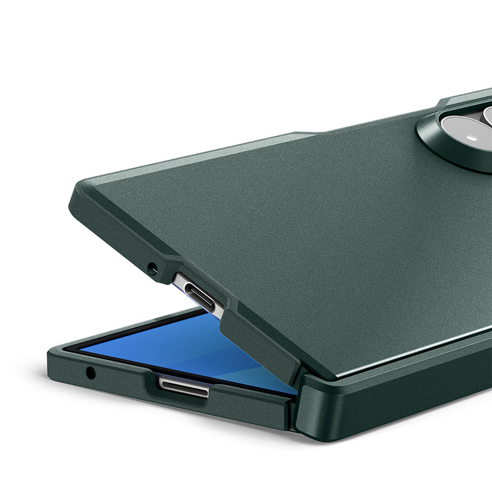 Etui MagSafe do Samsung Galaxy Z Fold8 Ultra F976, Spigen, Tough Armor Pro, Zielony ACS11851