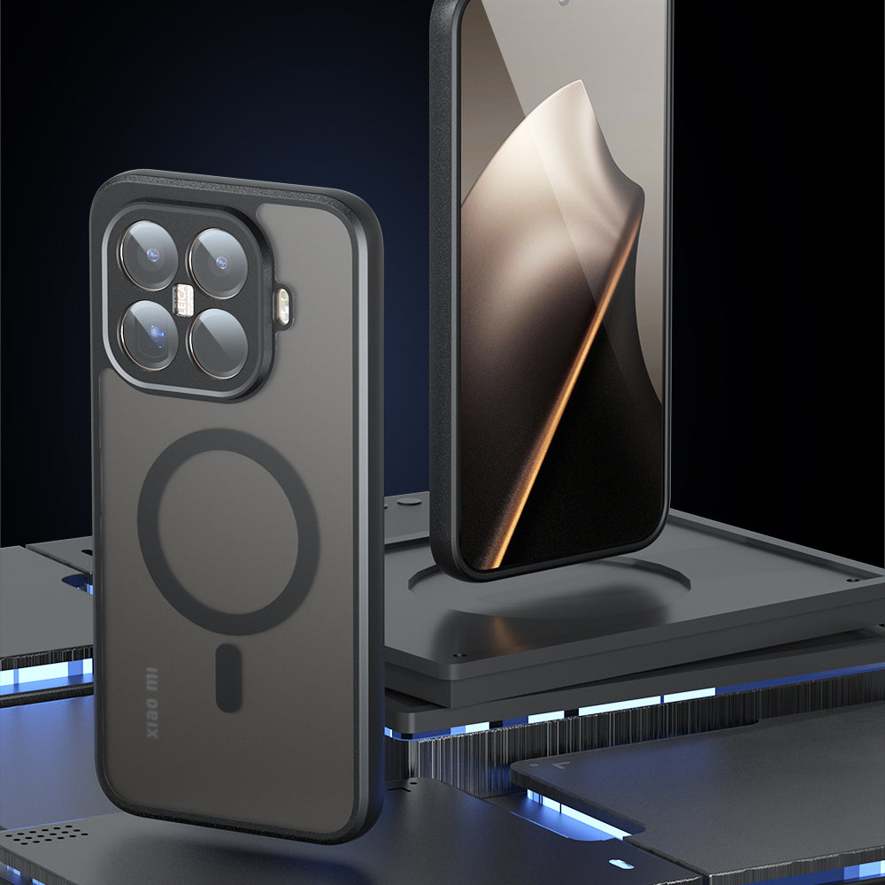 Etui MagSafe dla Xiaomi 15T Pro, Techsuit, PureFrost, Satynowa Czarna
