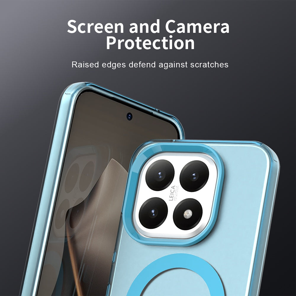 Etui MagSafe dla Xiaomi 15T, Techsuit, CandyCase, Niebieskie