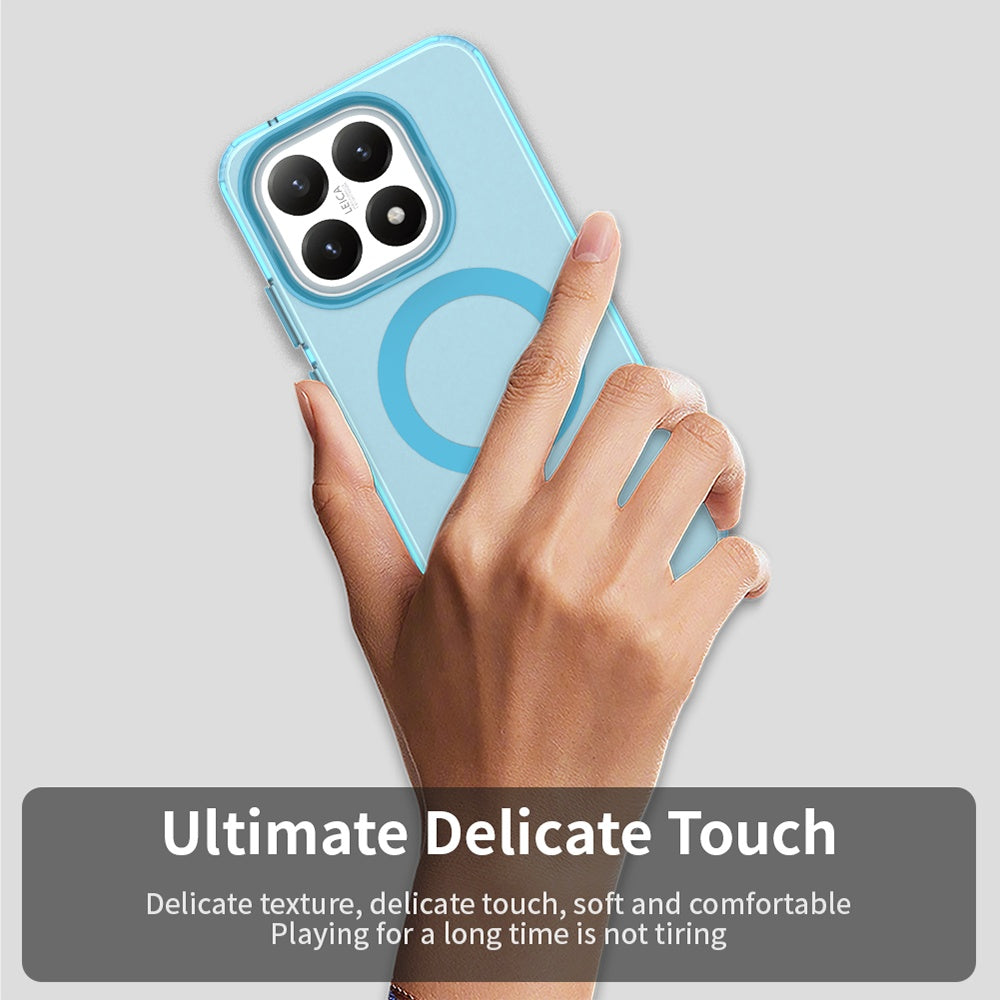 Etui MagSafe dla Xiaomi 15T, Techsuit, CandyCase, Niebieskie