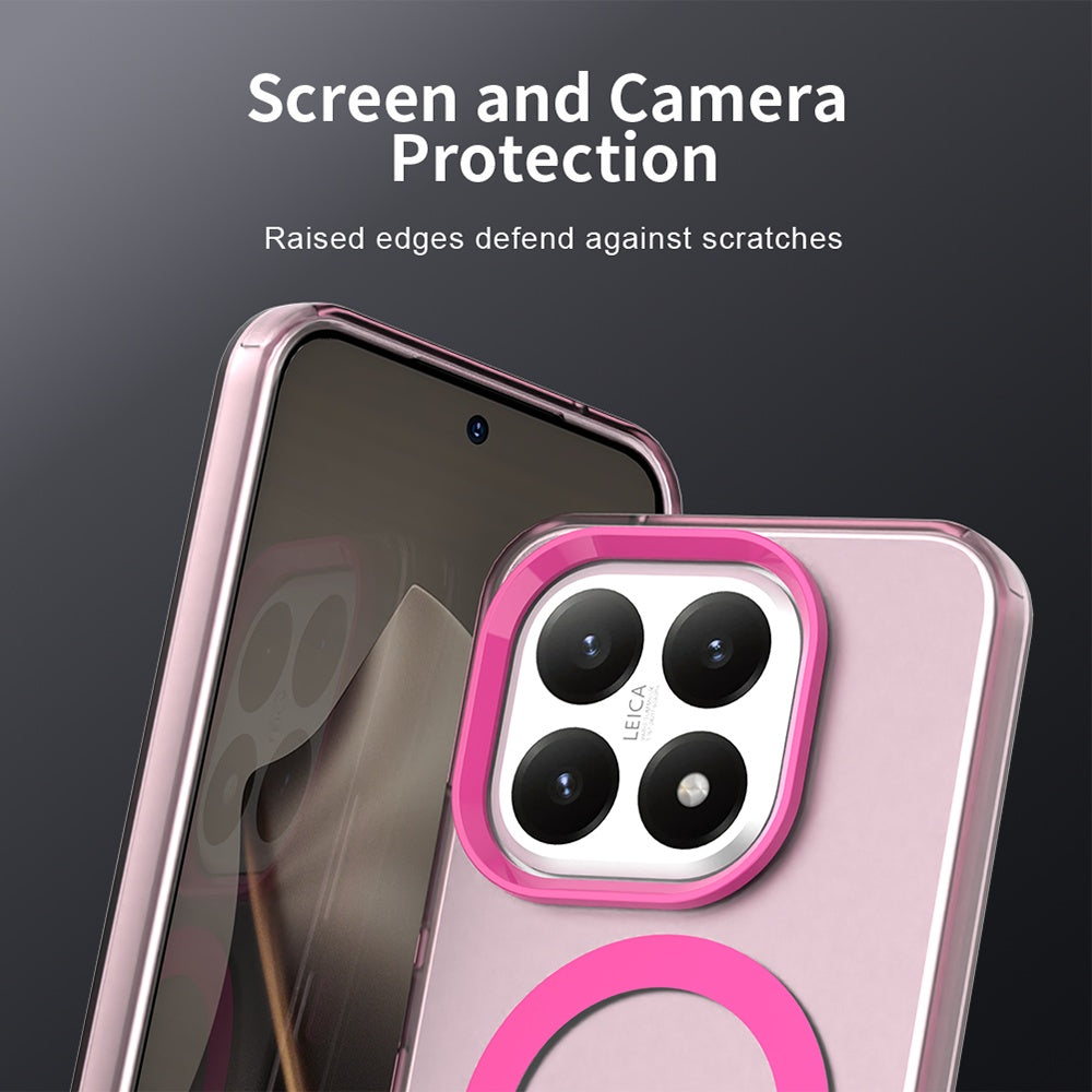 Etui MagSafe dla Xiaomi 15T, Techsuit, CandyCase, Różowy