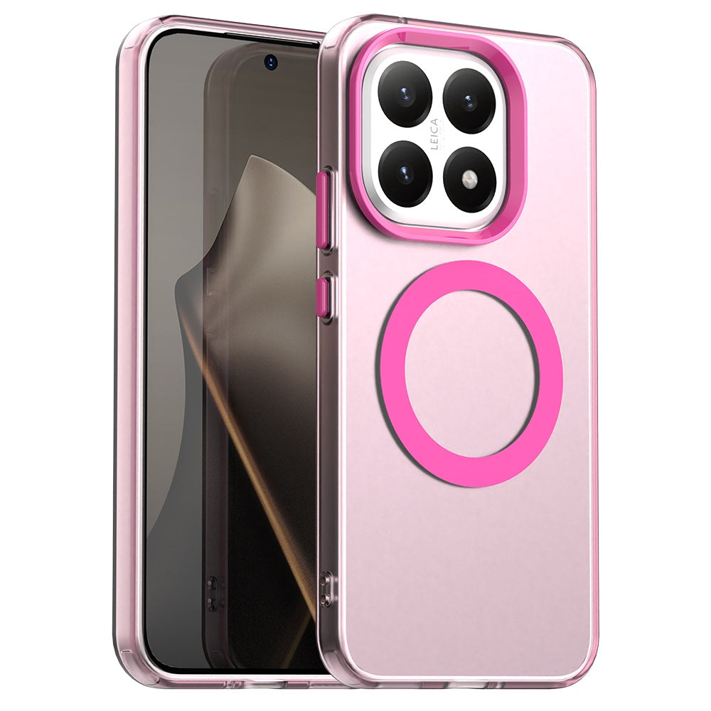 Etui MagSafe dla Xiaomi 15T, Techsuit, CandyCase, Różowy