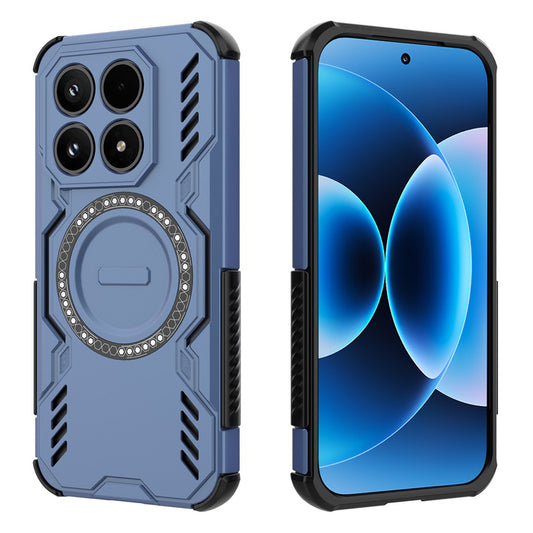 Etui MagSafe dla Xiaomi 17, Techsuit, ArmorMag, Niebieskie