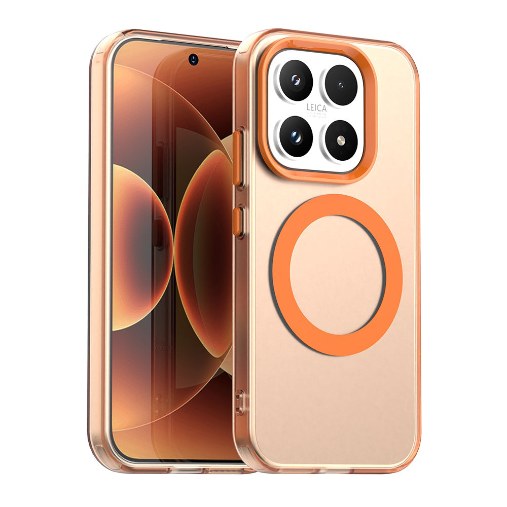Etui MagSafe dla Xiaomi 17, Techsuit, CandyCase, Pomarańczowe
