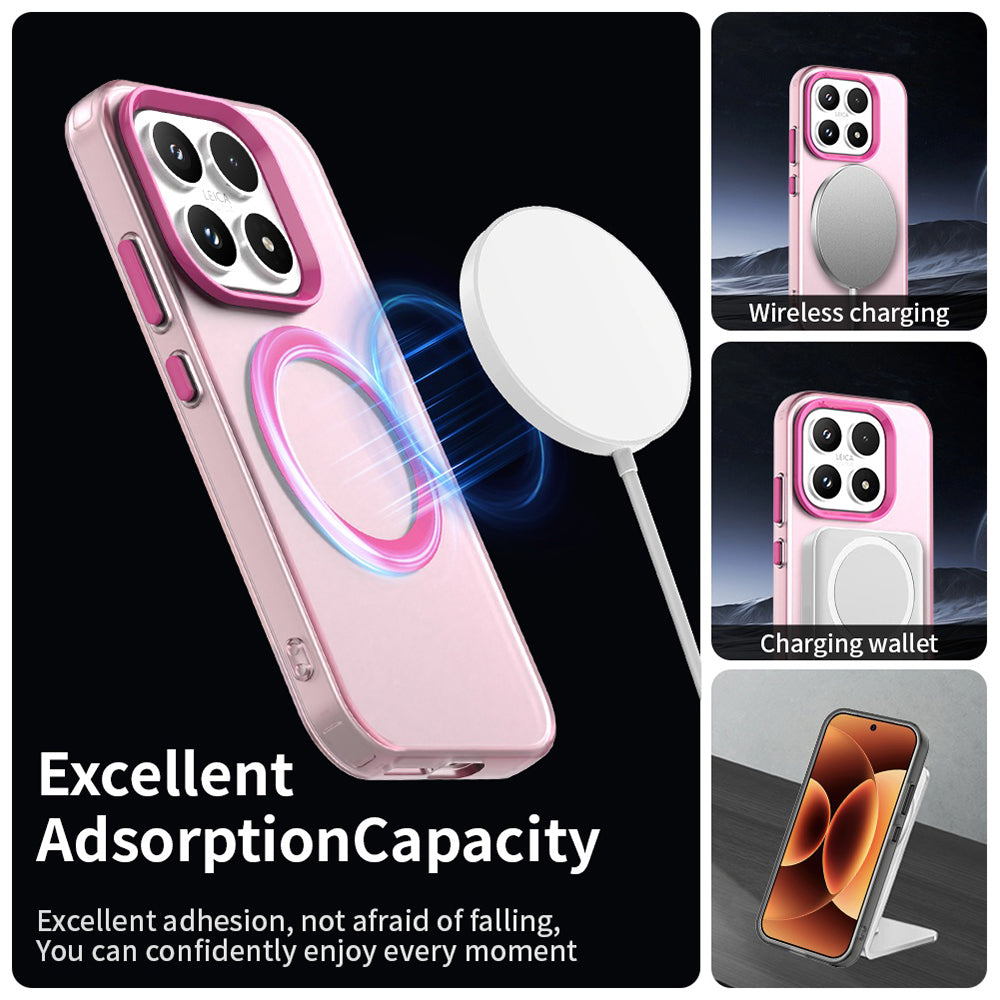 Etui MagSafe dla Xiaomi 17, Techsuit, CandyCase, Różowy