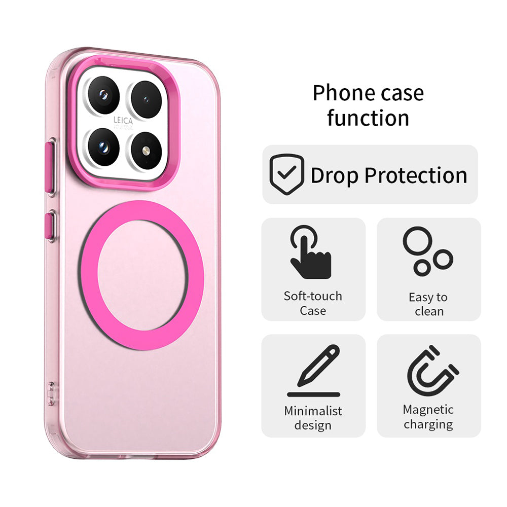 Etui MagSafe dla Xiaomi 17, Techsuit, CandyCase, Różowy