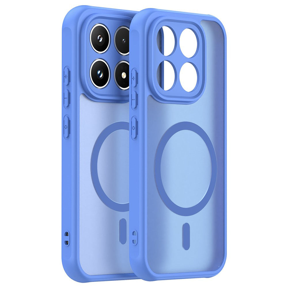 Etui MagSafe dla Xiaomi 17, Techsuit, HaloFrost II, Niebieskie