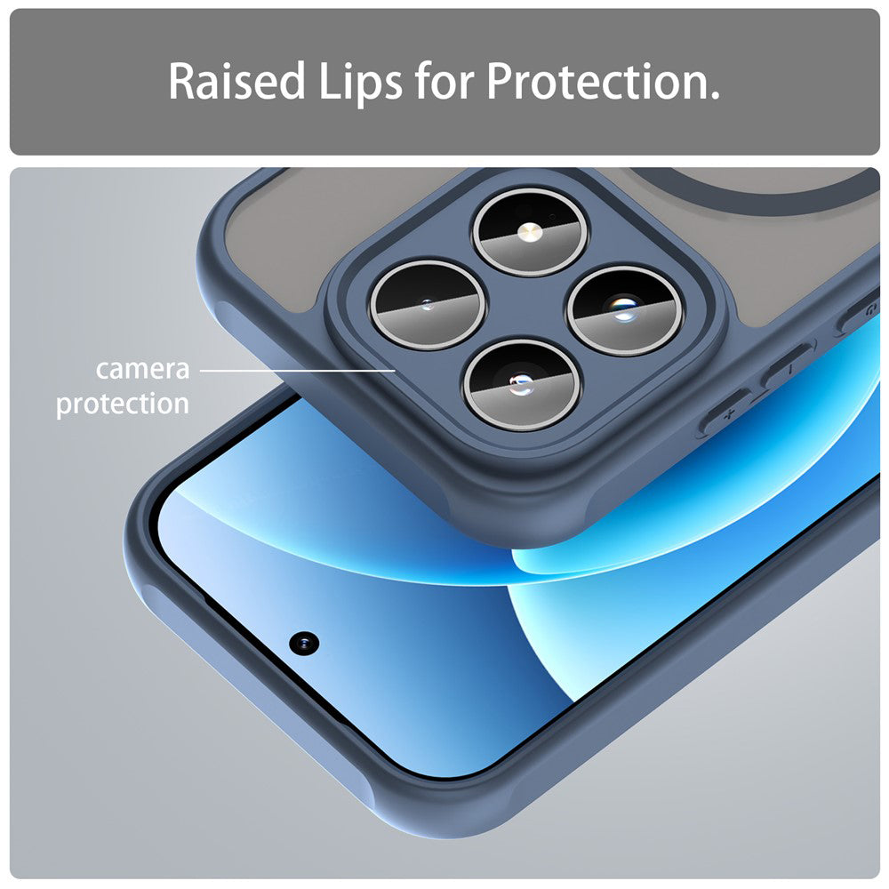 Etui MagSafe dla Xiaomi 17, Techsuit, HaloFrost II, Granatowy