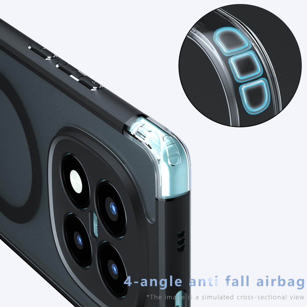 Etui MagSafe dla Xiaomi 17, Techsuit, PureFrost, Satynowa Czarność