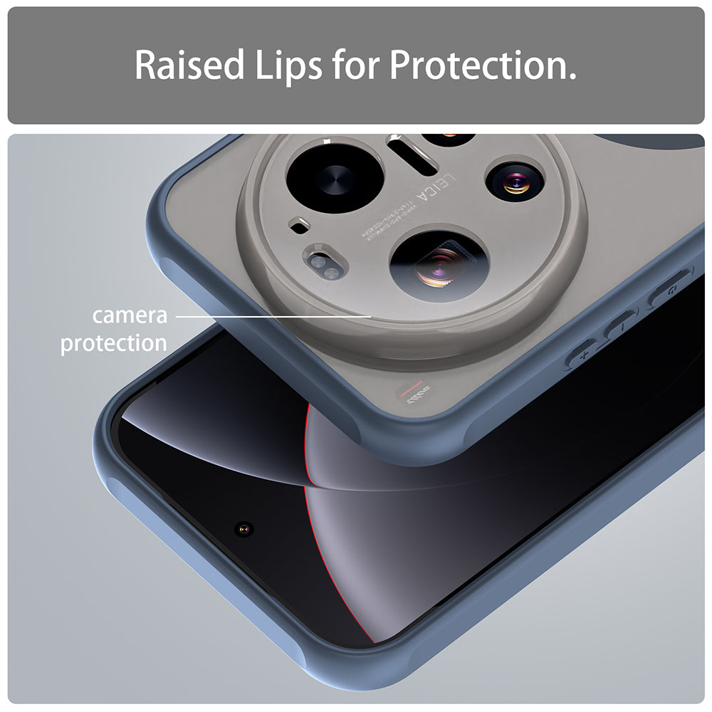 Etui MagSafe dla Xiaomi 17 Ultra, Techsuit, HaloFrost II, Granatowy