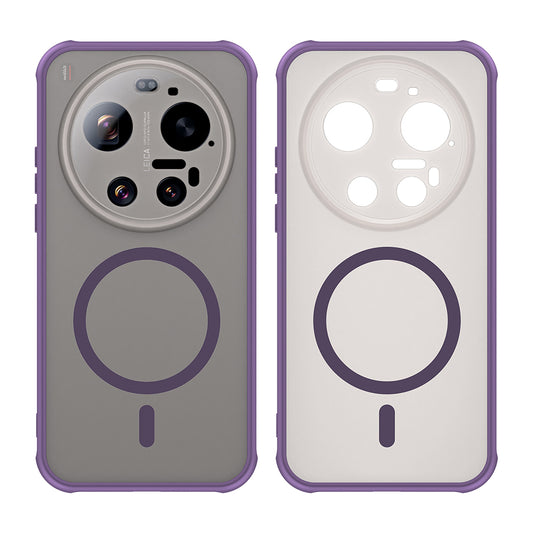 Etui MagSafe dla Xiaomi 17 Ultra, Techsuit, HaloFrost II, Fioletowy