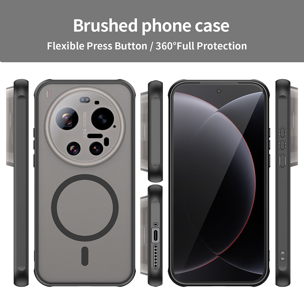 Etui MagSafe dla Xiaomi 17 Ultra, Techsuit, HaloFrost II, Czarne
