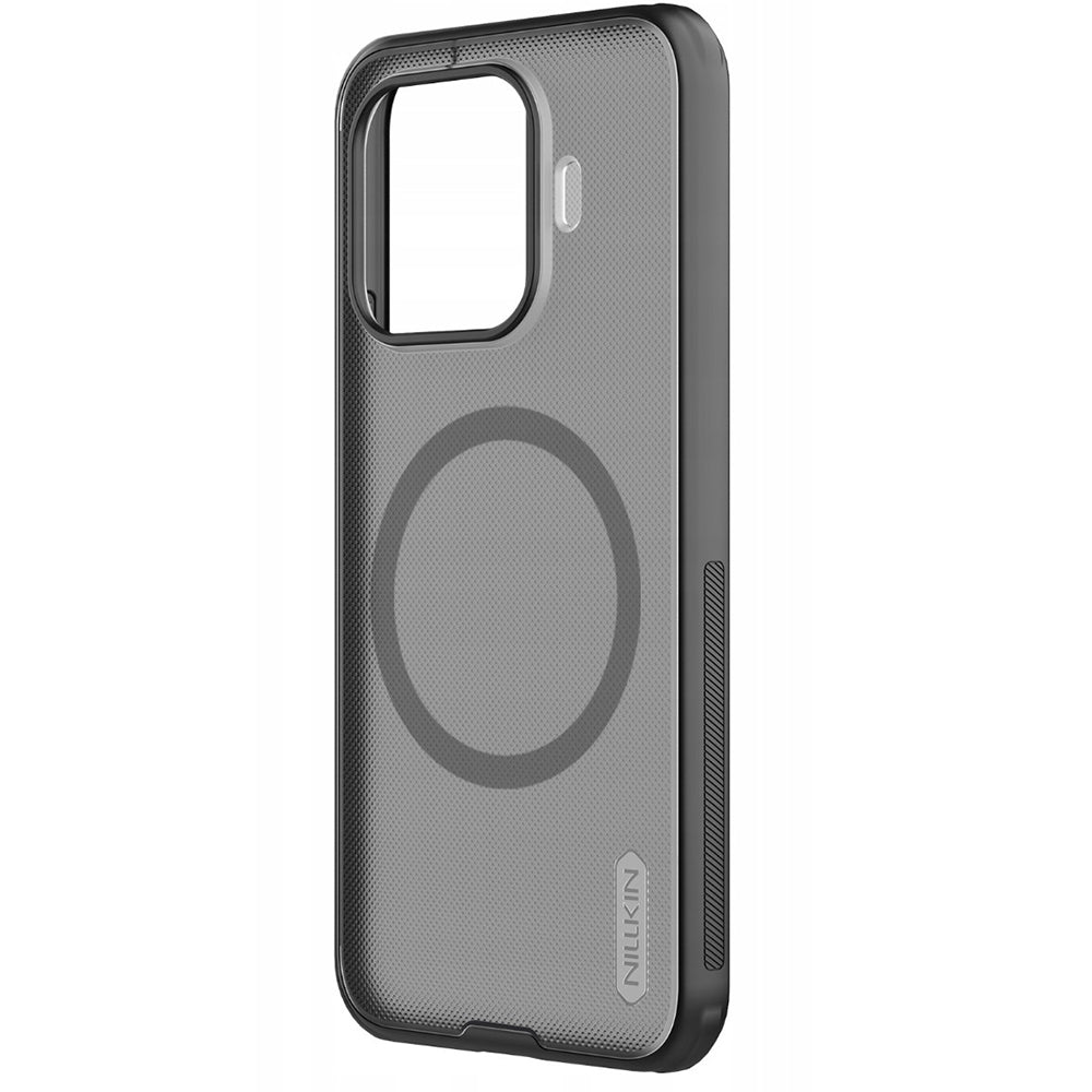 Etui MagSafe do Xiaomi 17T Pro, Nillkin, Super Shield Pro, Czarna Przezroczysta Matowa