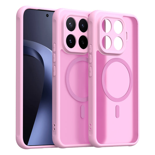 Etui MagSafe do Xiaomi 17T Pro, Techsuit, HaloFrost II, Różowe