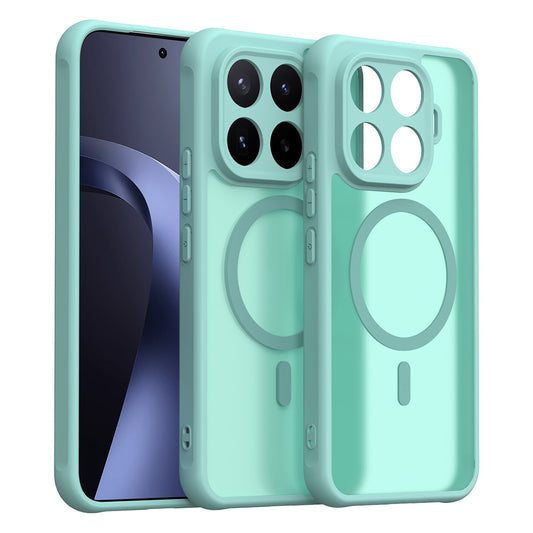 Etui MagSafe do Xiaomi 17T Pro, Techsuit, HaloFrost II, Jasnozielony