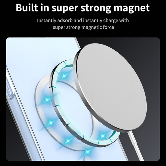 Etui MagSafe do Xiaomi 17T, OEM, odporne na wstrząsy, przezroczyste