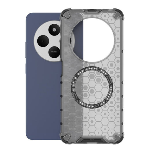Etui MagSafe do Xiaomi Poco C75 / Redmi 14C, Techsuit, HoneyComb Shield, czarne
