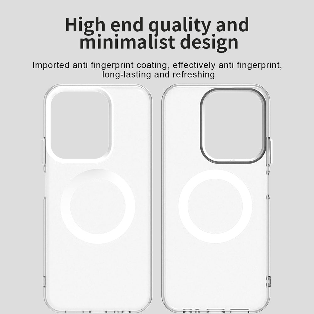 Etui MagSafe do Xiaomi Poco C85 4G / Redmi 15C 5G / 15C 4G, Techsuit, CandyCase, Białe