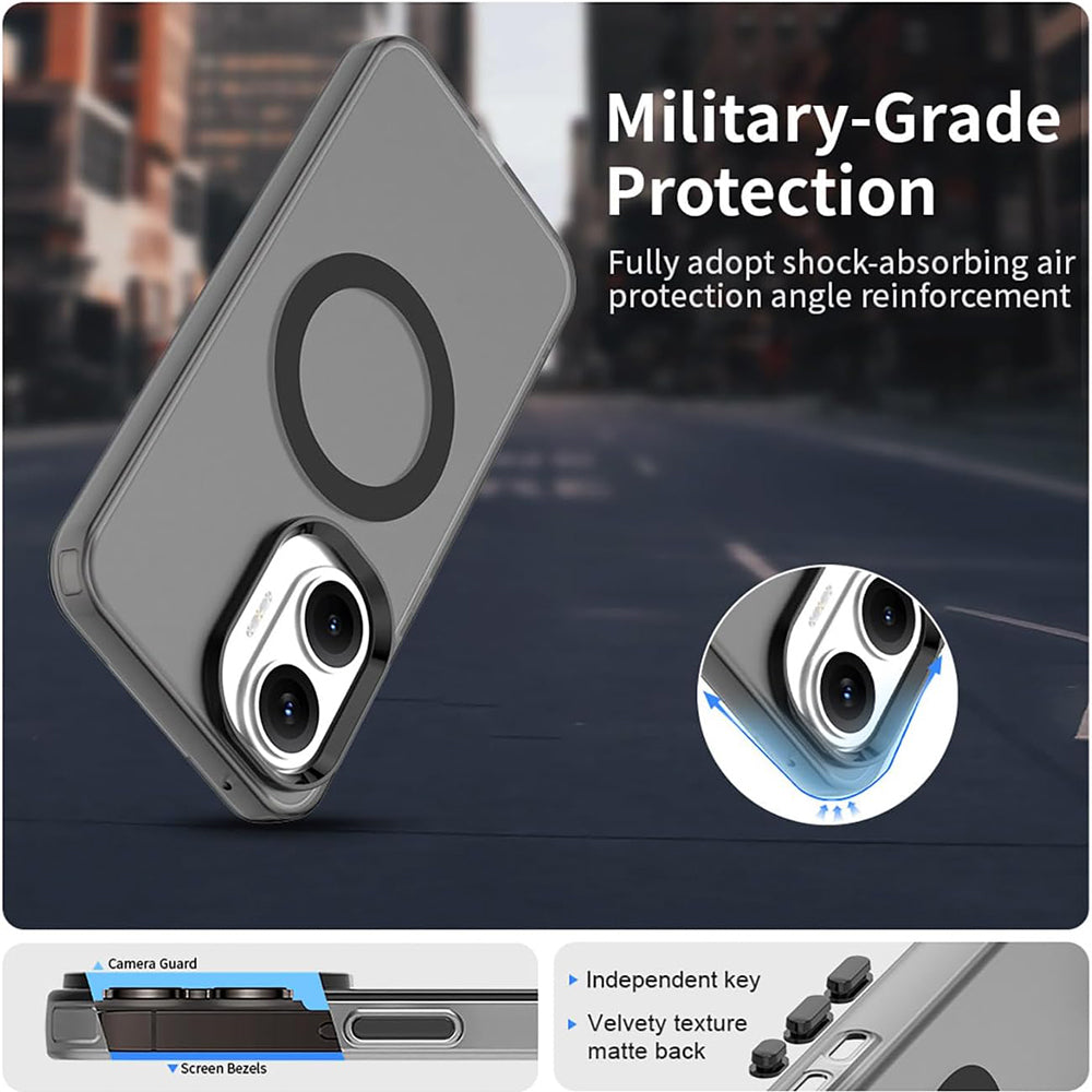 Etui MagSafe do Xiaomi Poco F7, Techsuit, CandyCase, czarne