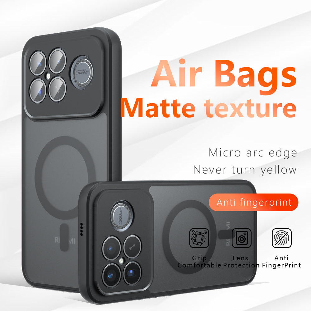 Etui MagSafe dla Xiaomi Poco F8 Ultra, Techsuit, PureFrost, Satynowa Czarność