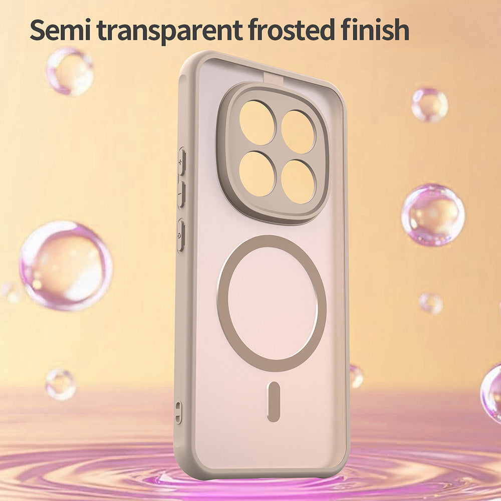 Etui MagSafe dla Xiaomi Poco M8 Pro / Redmi Note 15 Pro+ 5G, Techsuit, HaloFrost II, Złote