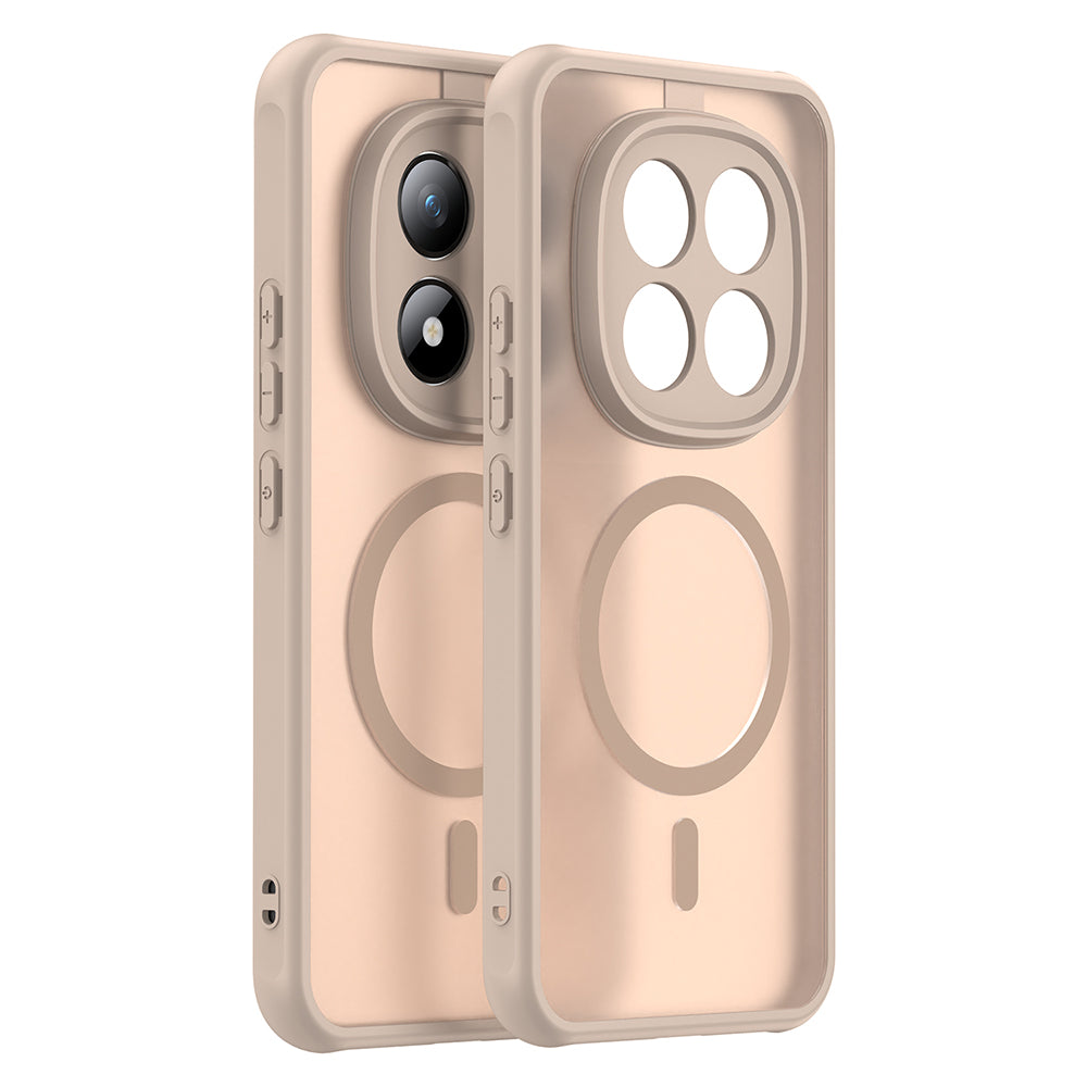 Etui MagSafe dla Xiaomi Poco M8 Pro / Redmi Note 15 Pro+ 5G, Techsuit, HaloFrost II, Złote