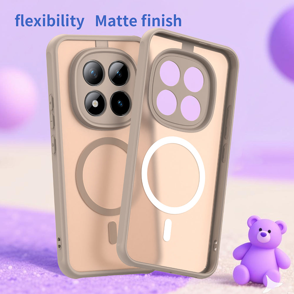 Etui MagSafe dla Xiaomi Poco M8 Pro / Redmi Note 15 Pro+ 5G, Techsuit, HaloFrost II, Złote