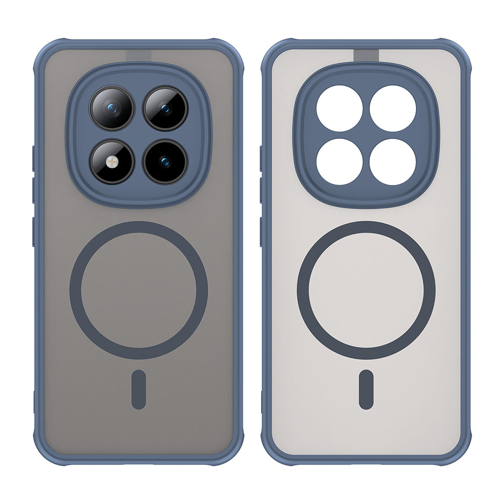 Etui MagSafe dla Xiaomi Poco M8 Pro / Redmi Note 15 Pro+ 5G, Techsuit, HaloFrost II, Granatowe