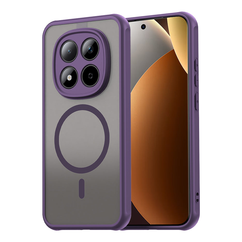 Etui MagSafe dla Xiaomi Poco M8 Pro / Redmi Note 15 Pro+ 5G, Techsuit, HaloFrost II, Granatowe