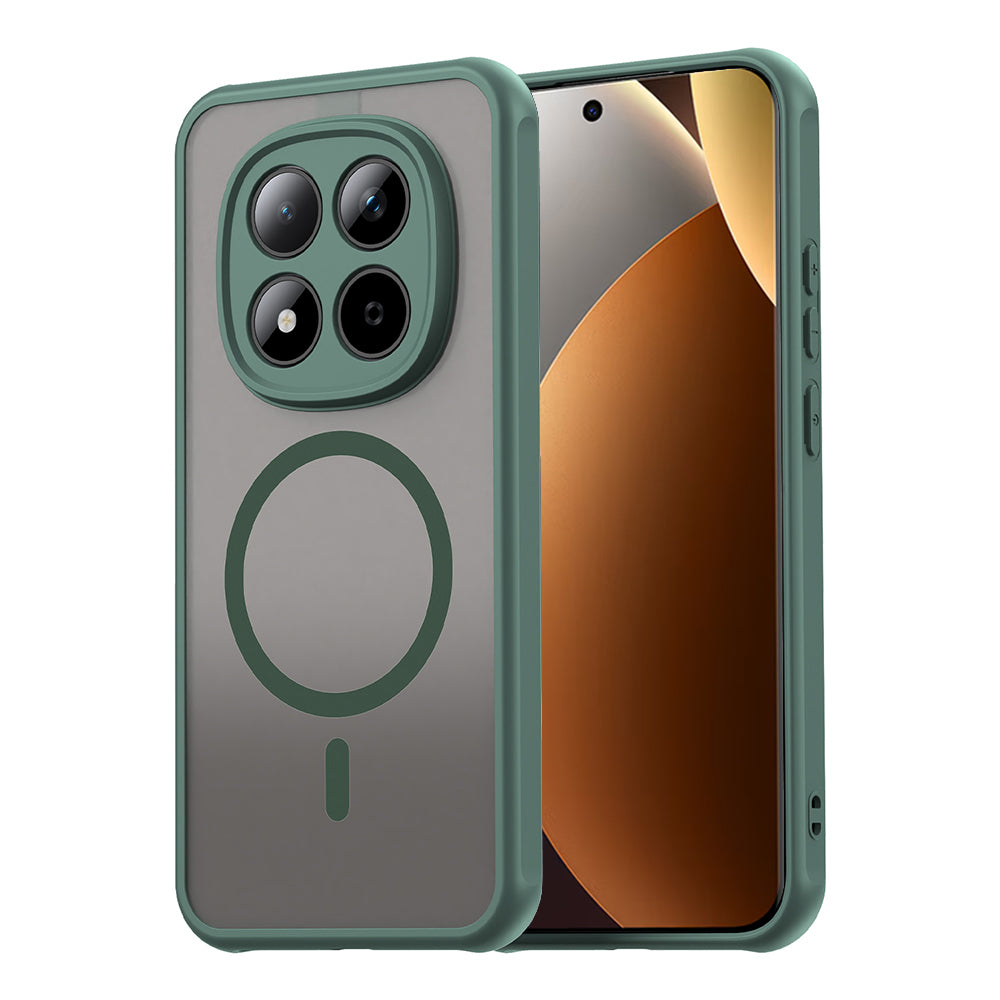 Etui MagSafe dla Xiaomi Poco M8 Pro / Redmi Note 15 Pro+ 5G, Techsuit, HaloFrost II, Zielone