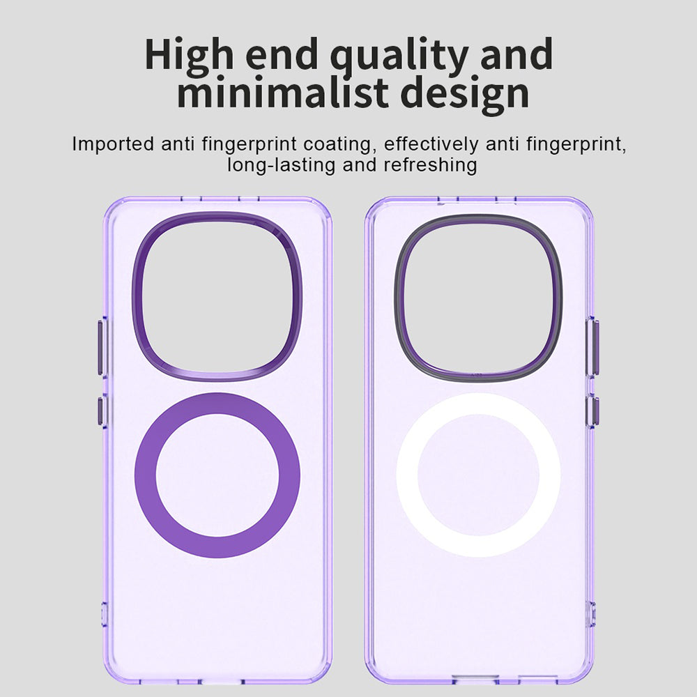 Etui MagSafe dla Xiaomi Poco M8 / Redmi Note 15 5G / Note 15 4G, Techsuit, CandyCase, Fioletowy