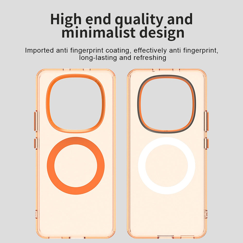 Etui MagSafe dla Xiaomi Poco M8 / Redmi Note 15 5G / Note 15 4G, Techsuit, CandyCase, Pomarańczowe