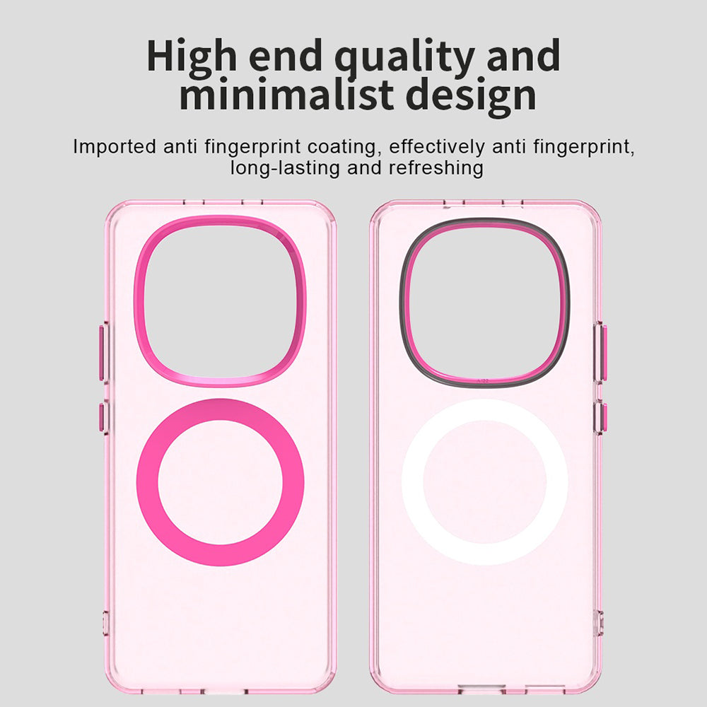 Etui MagSafe dla Xiaomi Poco M8 / Redmi Note 15 5G / Note 15 4G, Techsuit, CandyCase, Różowy
