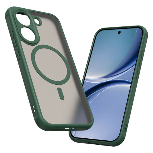 Etui MagSafe do Xiaomi Poco X8 Pro, Techsuit, HaloFrost II, Zielony