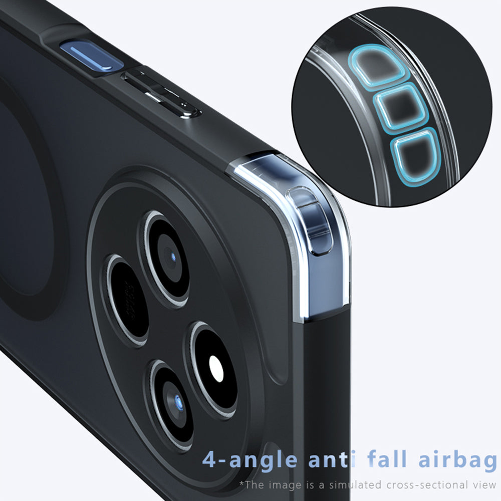 Etui MagSafe do Xiaomi Redmi 14C, Techsuit, PureFrost, czarne
