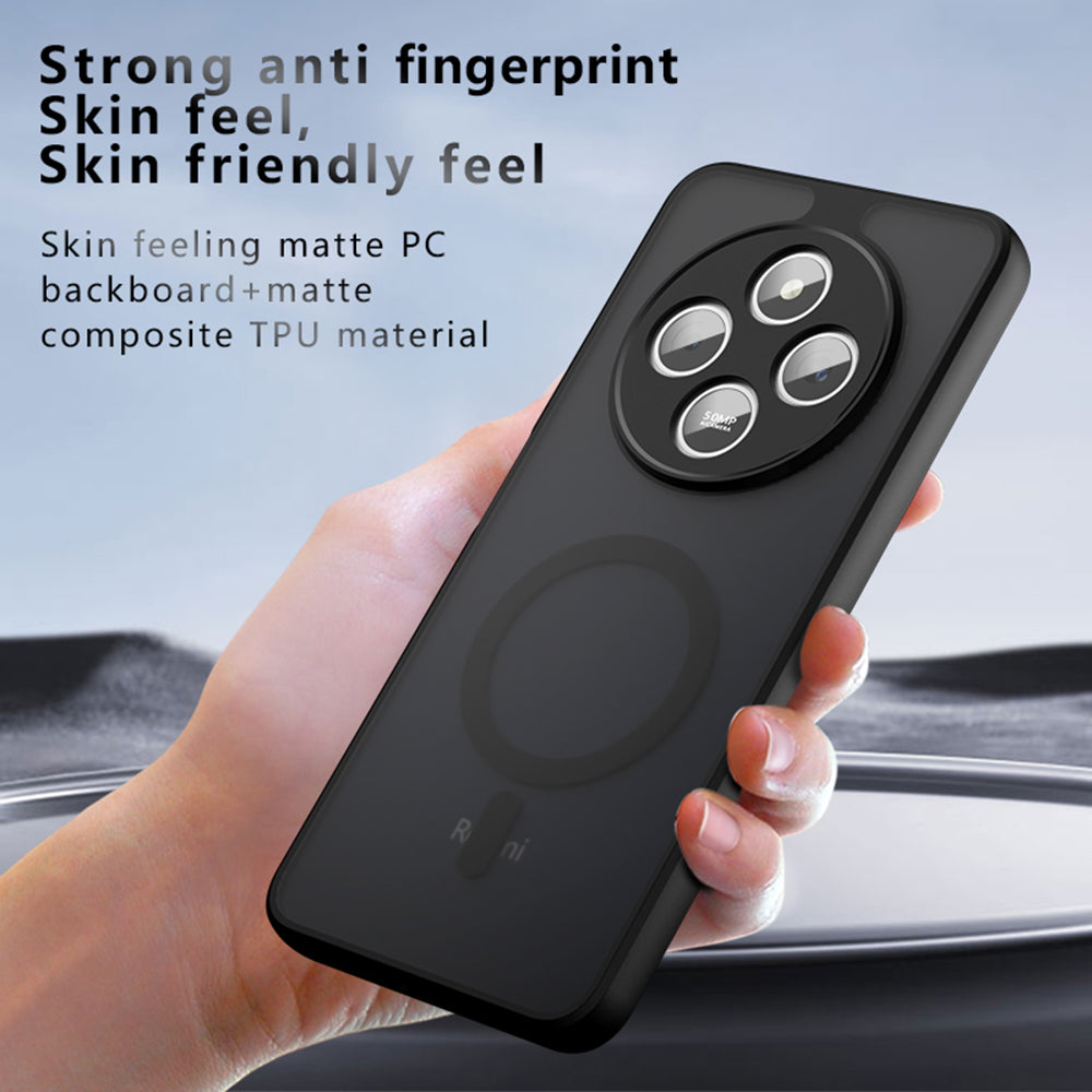 Etui MagSafe do Xiaomi Redmi 14C, Techsuit, PureFrost, czarne