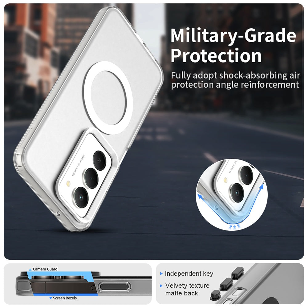 Etui MagSafe dla Xiaomi Redmi 15 5G / 15 4G, Techsuit, CandyCase, Białe