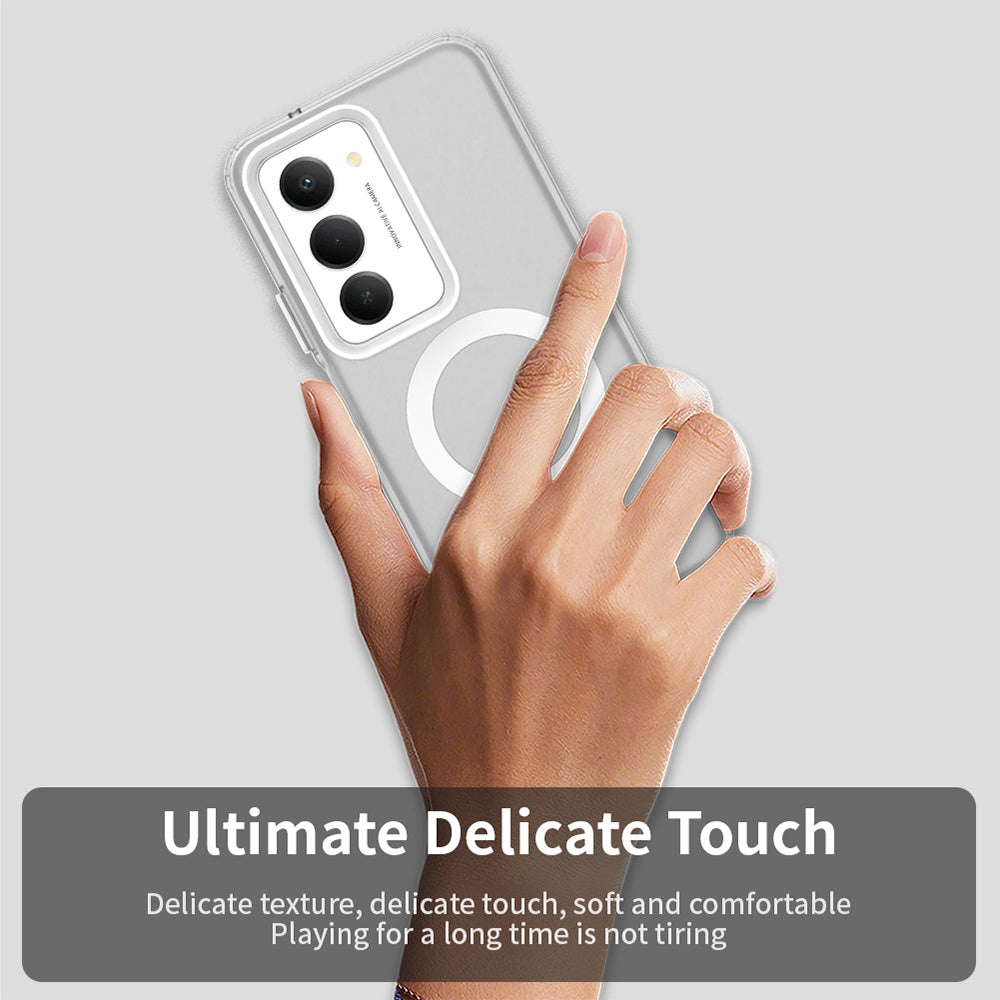 Etui MagSafe dla Xiaomi Redmi 15 5G / 15 4G, Techsuit, CandyCase, Białe