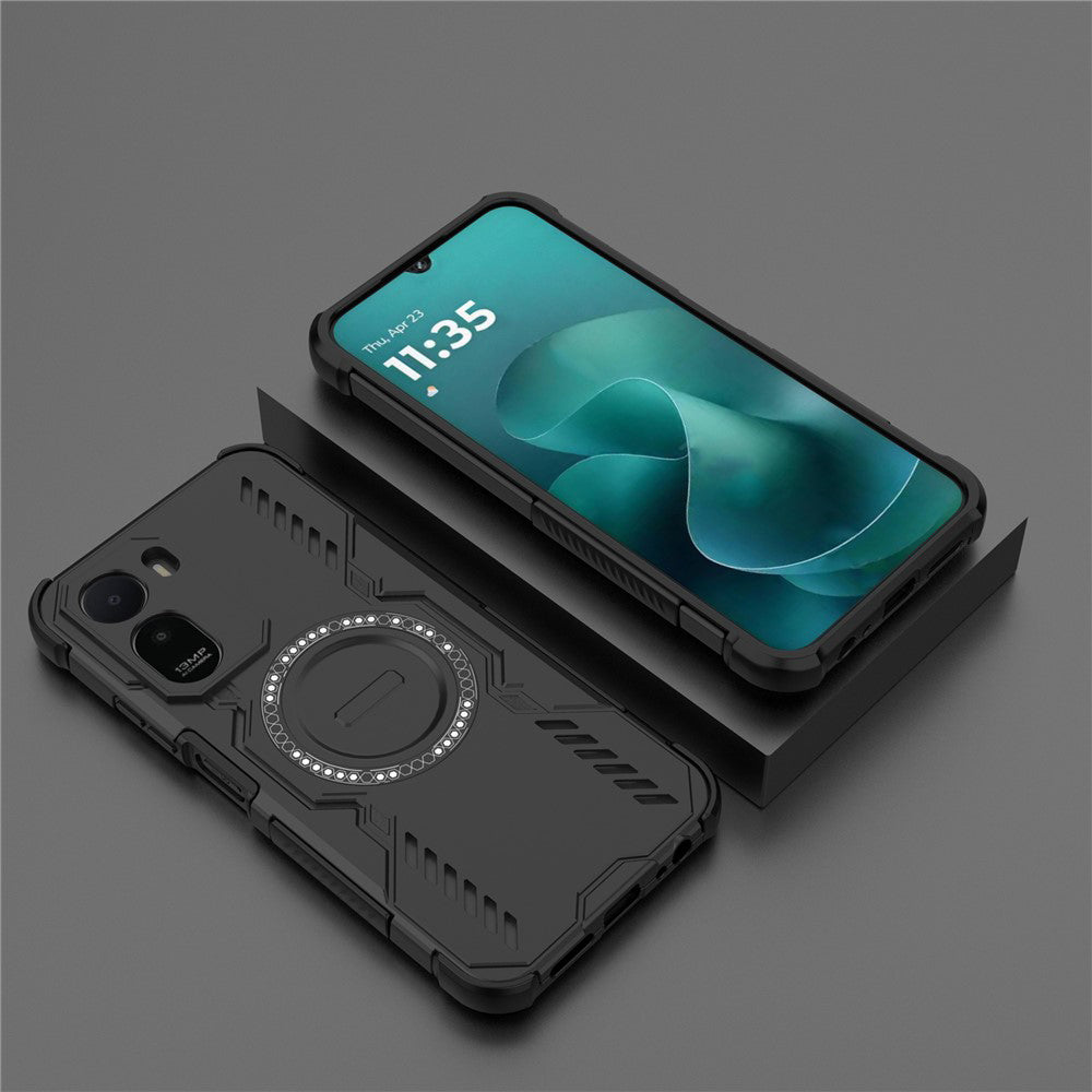 Etui MagSafe do Xiaomi Redmi A7 Pro 4G, Techsuit, ArmorMag, czarne
