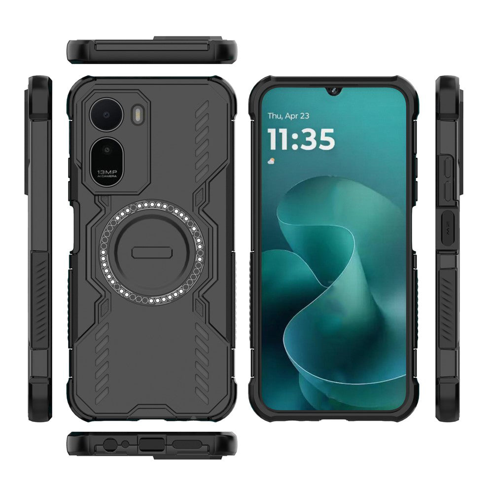 Etui MagSafe do Xiaomi Redmi A7 Pro 4G, Techsuit, ArmorMag, czarne