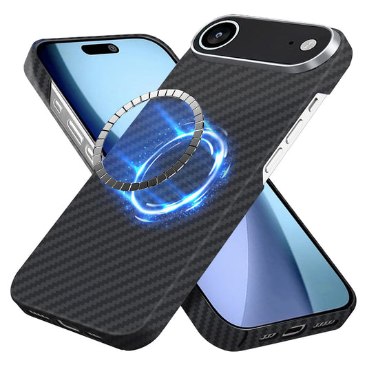 Etui MagSafe dla Apple iPhone 17 Air, Techsuit, Włókno Aramidowe, Czarne