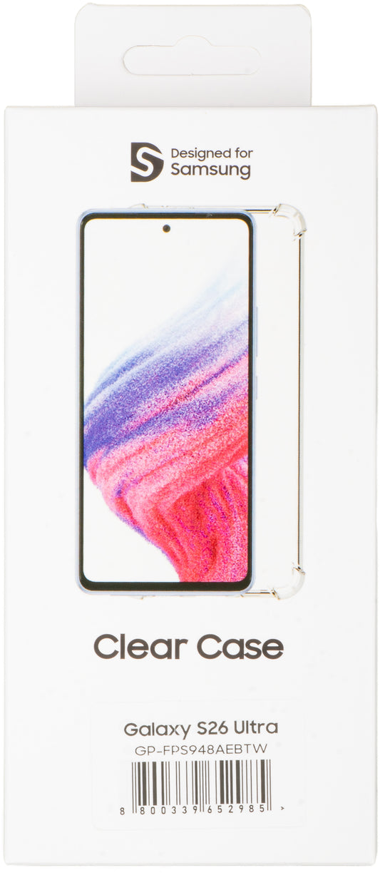 Etui Mobeen by Samsung dla Samsung Galaxy S26 Ultra S948, Przezroczyste GP-FPS948AEBTW
