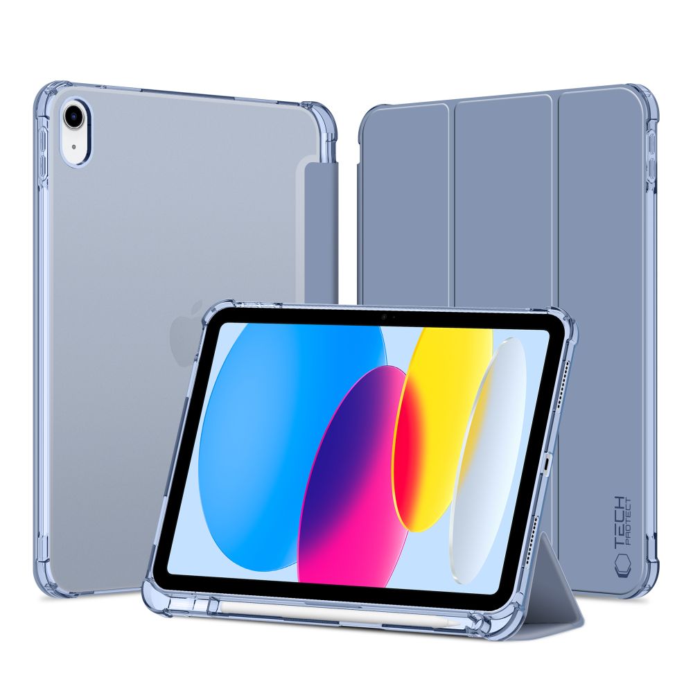 Etui na Apple iPad (2025) / (2022), Tech-Protect, SC PEN, Niebieskie